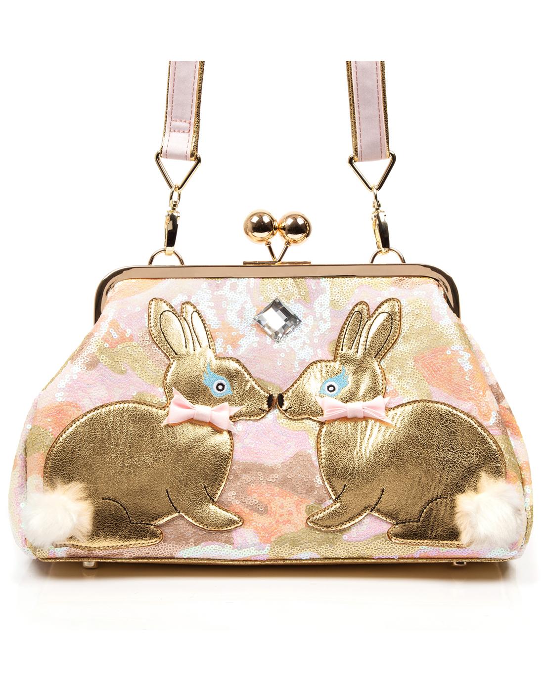 Magic Bunny IRREGULAR CHOICE Retro Clasp Handbag