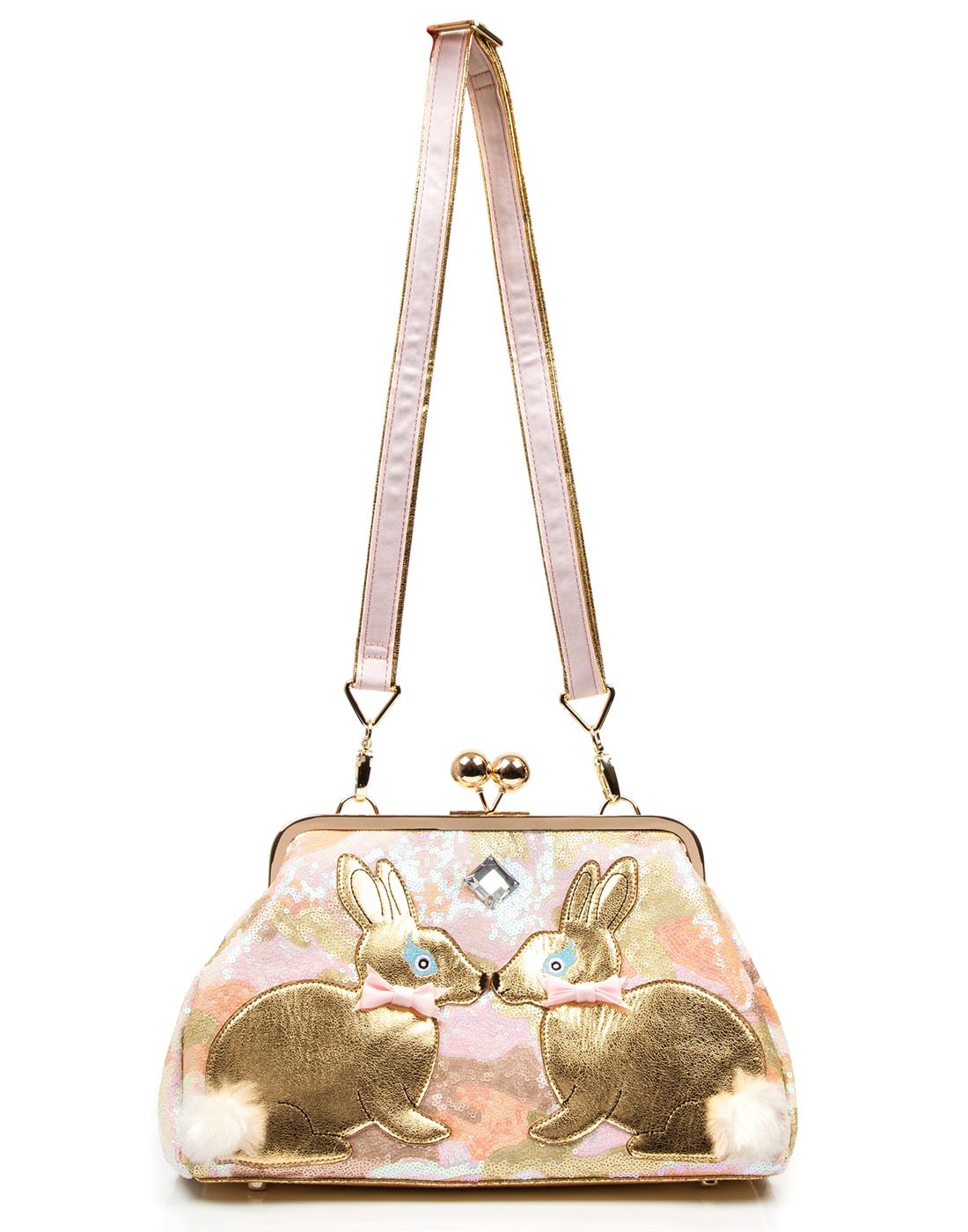 Magic Bunny IRREGULAR CHOICE Retro Clasp Handbag