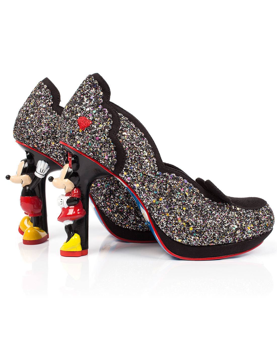 IRREGULAR CHOICE Mickey & Minnie Mouse Disney Character Heels