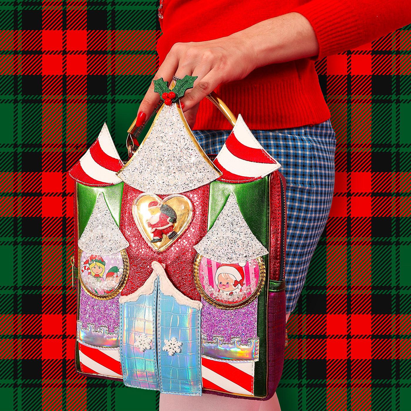 IRREGULAR CHOICE North Pole Christmas Bag