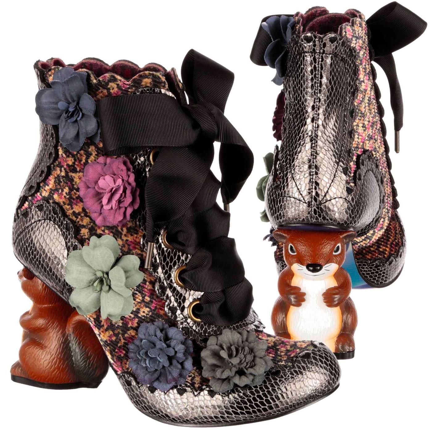 Nuts About You IRREGULAR CHOICE Squirrel Heel Boot