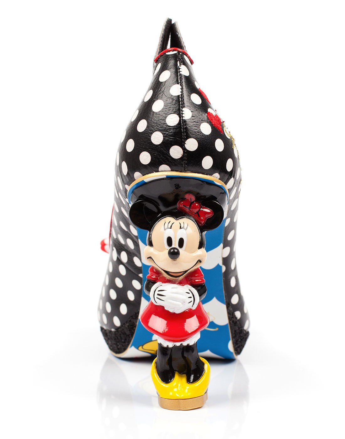 Irregular Choice Damen Minnie Mouse Pumps, Schwarz (Schwarz/Rot), 36 EU:  .de: Schuhe & Handtaschen