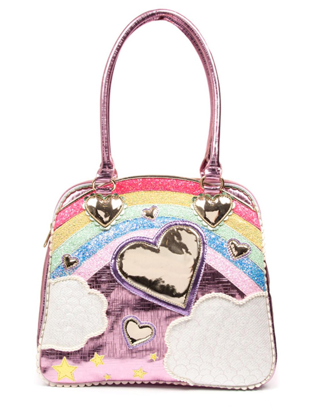 IRREGULAR CHOICE Over The Rainbow Bag in Pink