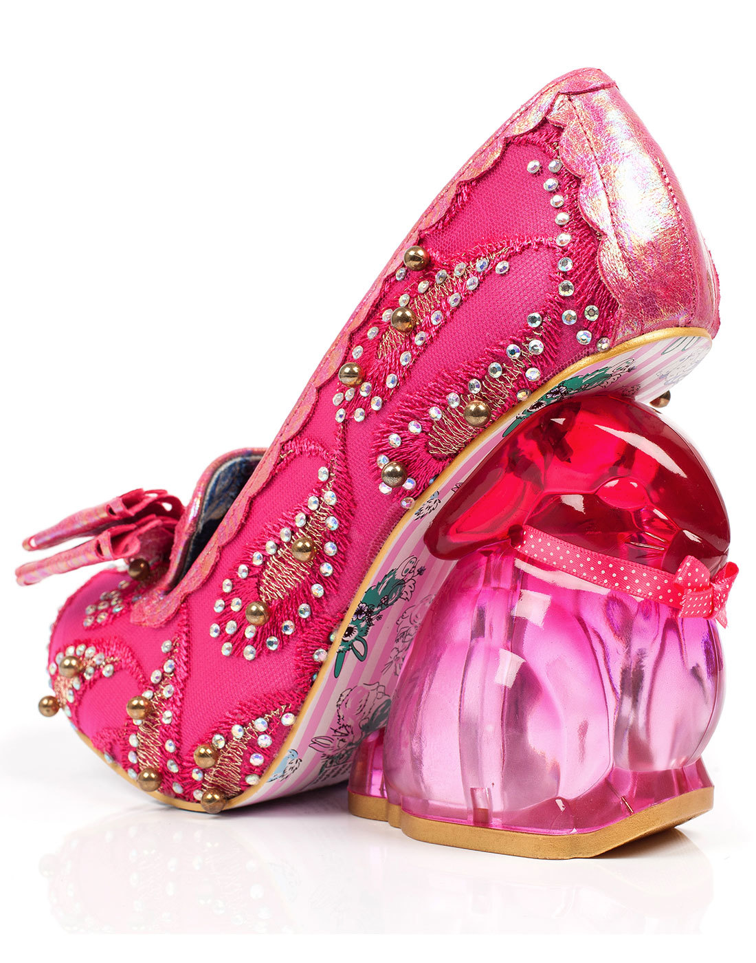 irregular choice pink shoes