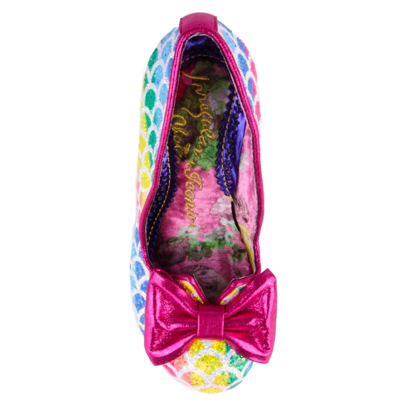 Just In Time Irregular Choice Mermaid Glitter Heels