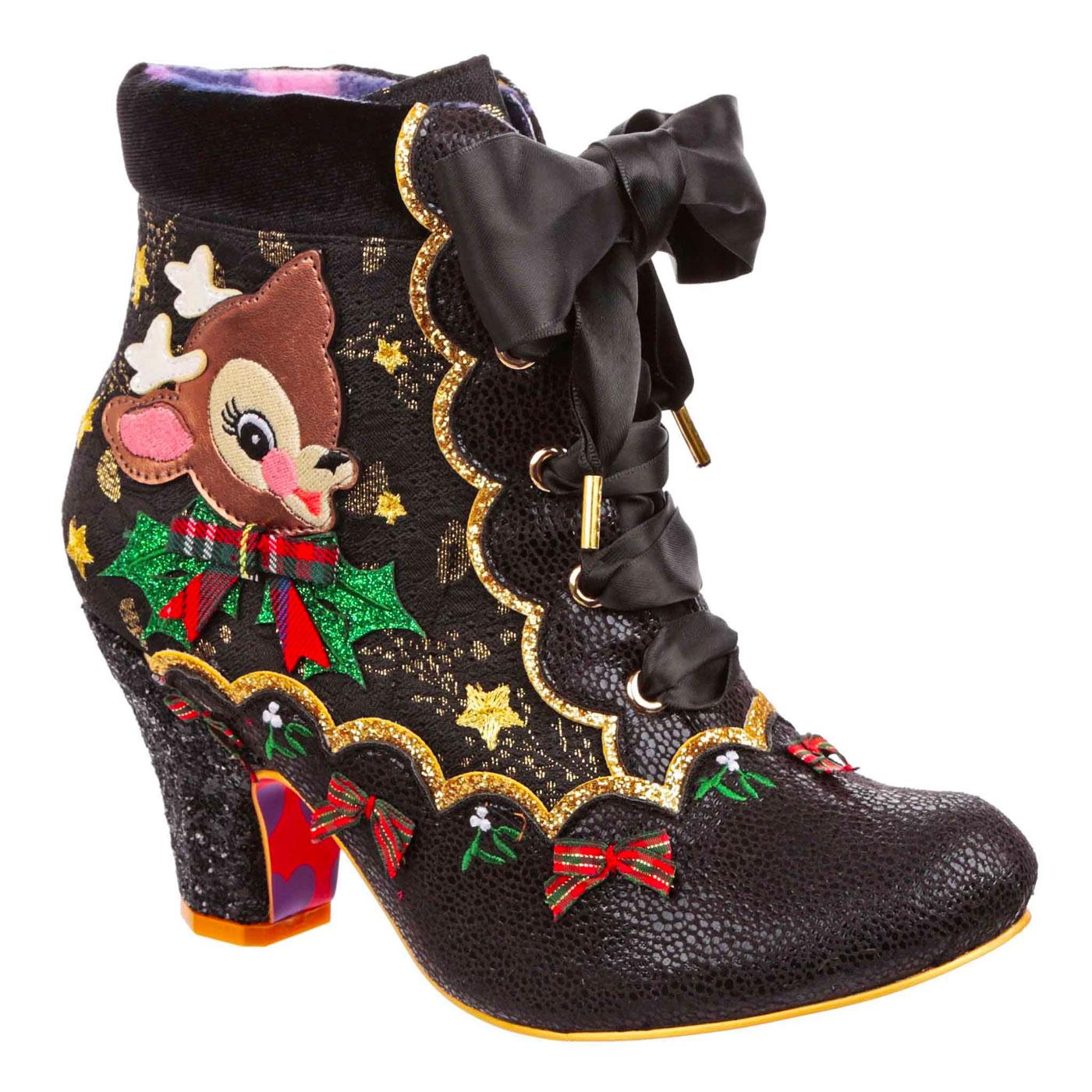 Reindeer Ride IRREGULAR CHOICE Xmas Heel Boots