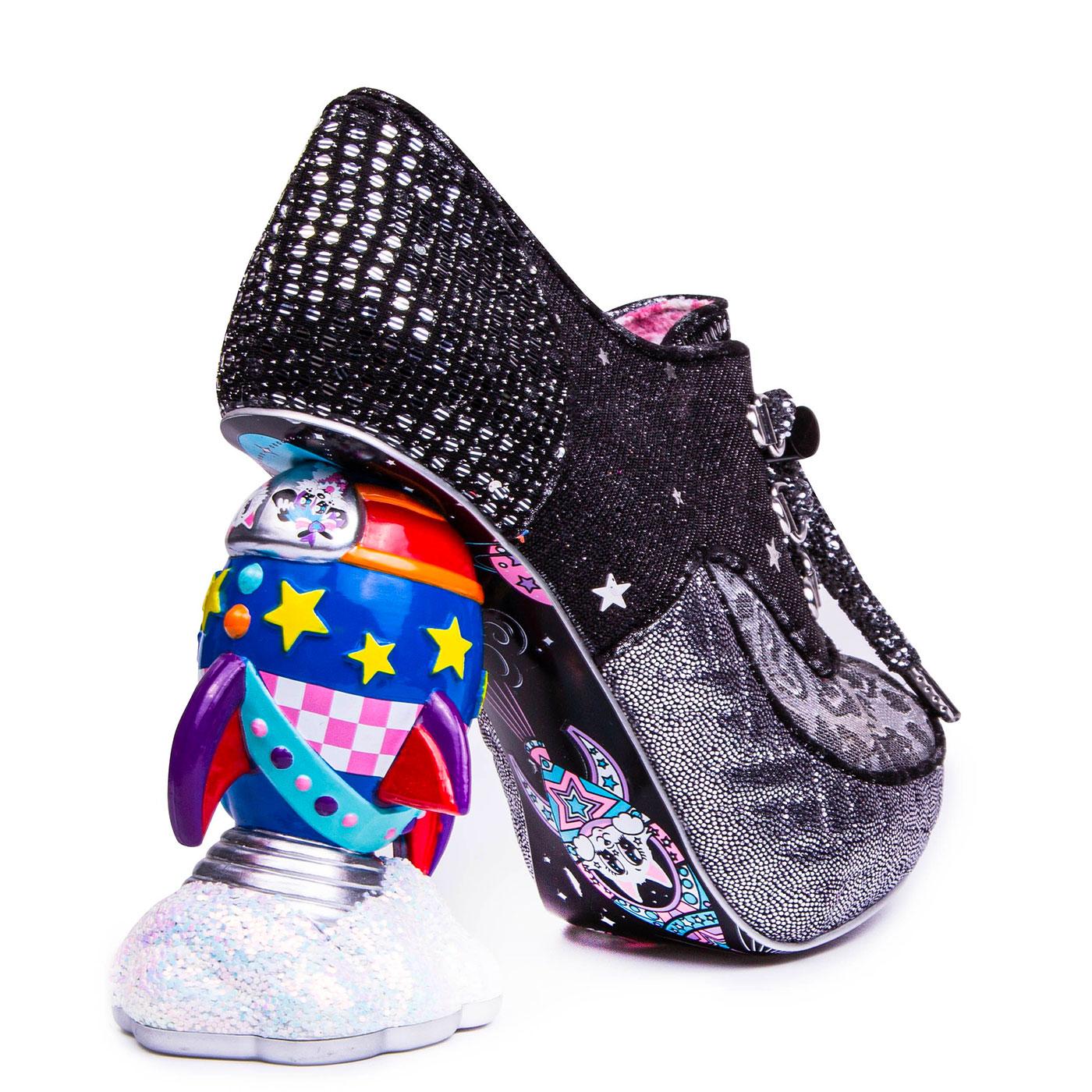 IRREGULAR CHOICE Space Race Rocket Concept Heels