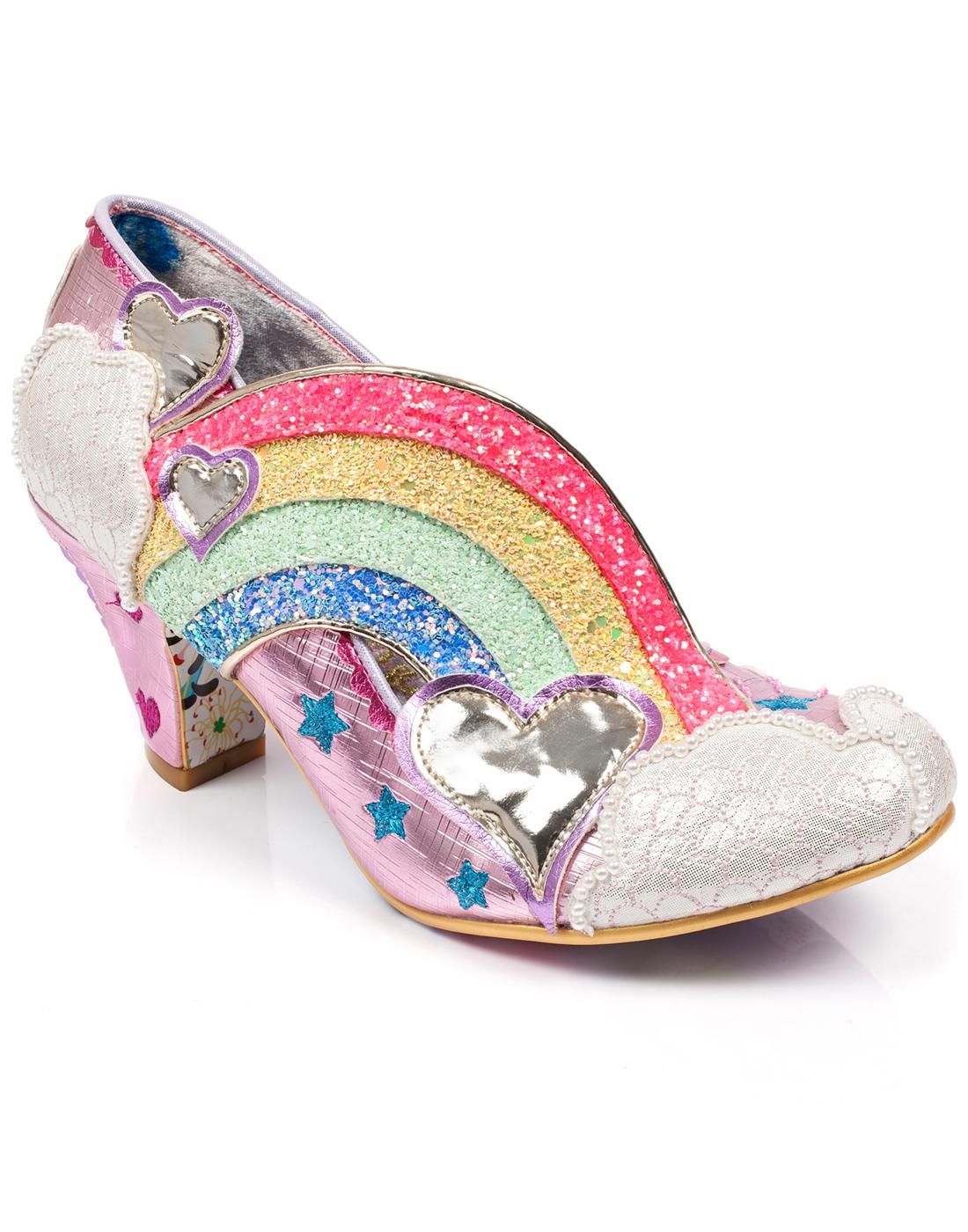 Summer of Love IRREGULAR CHOICE Rainbow Shoes