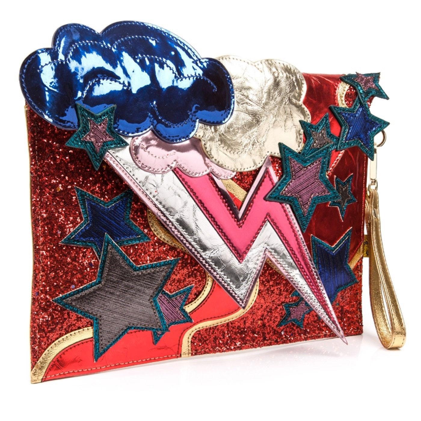 Irregular choice clutch sales bag