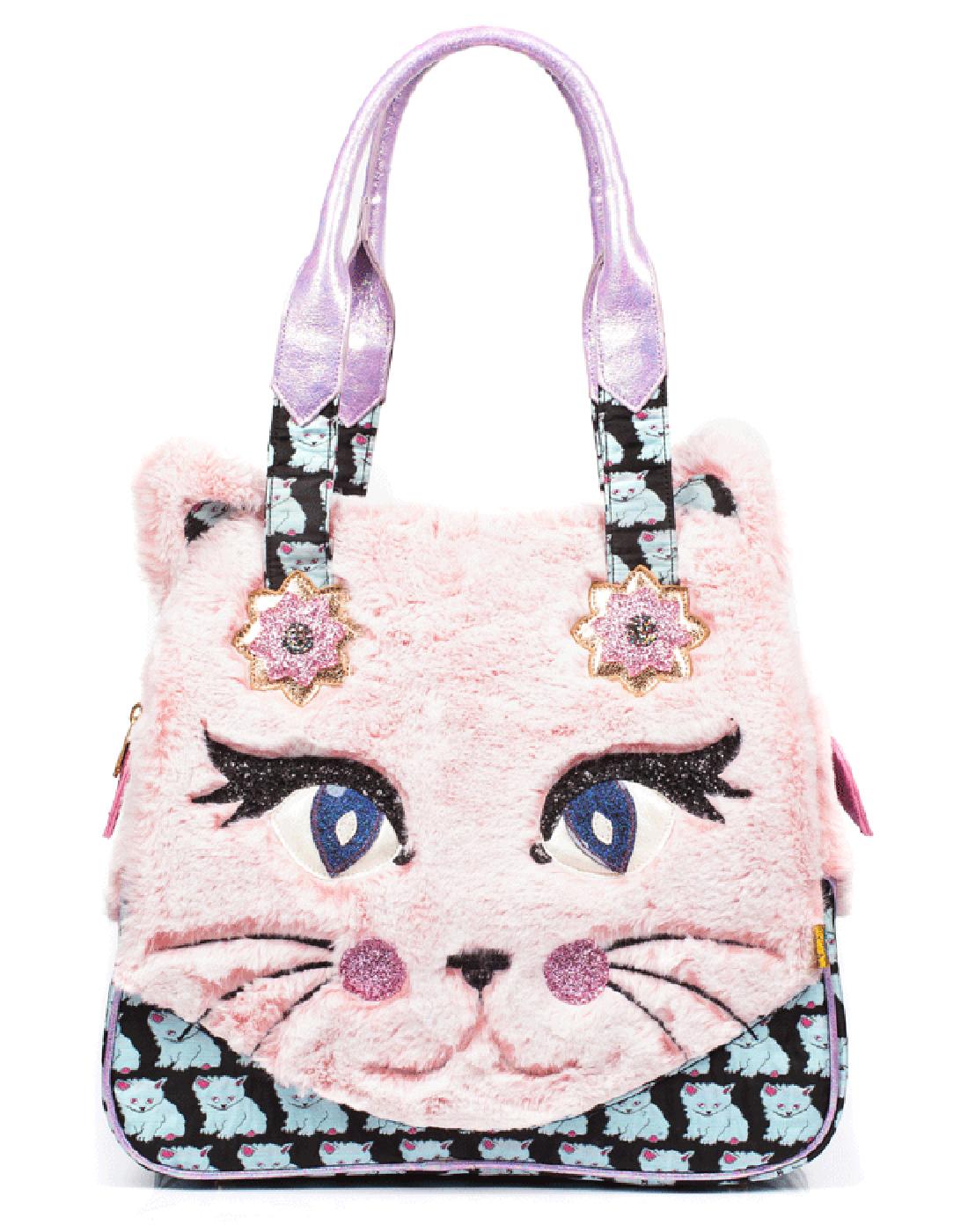 Cat Call IRREGULAR CHOICE Fluffy Shoulder Bag