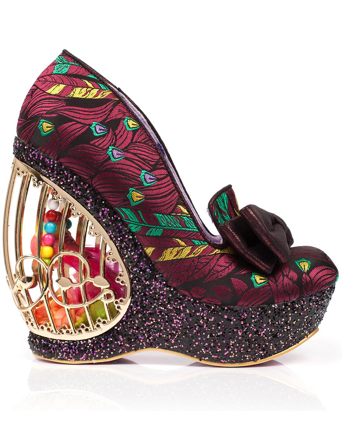 Ornate Agador IRREGULAR CHOICE Birdcage Shoes