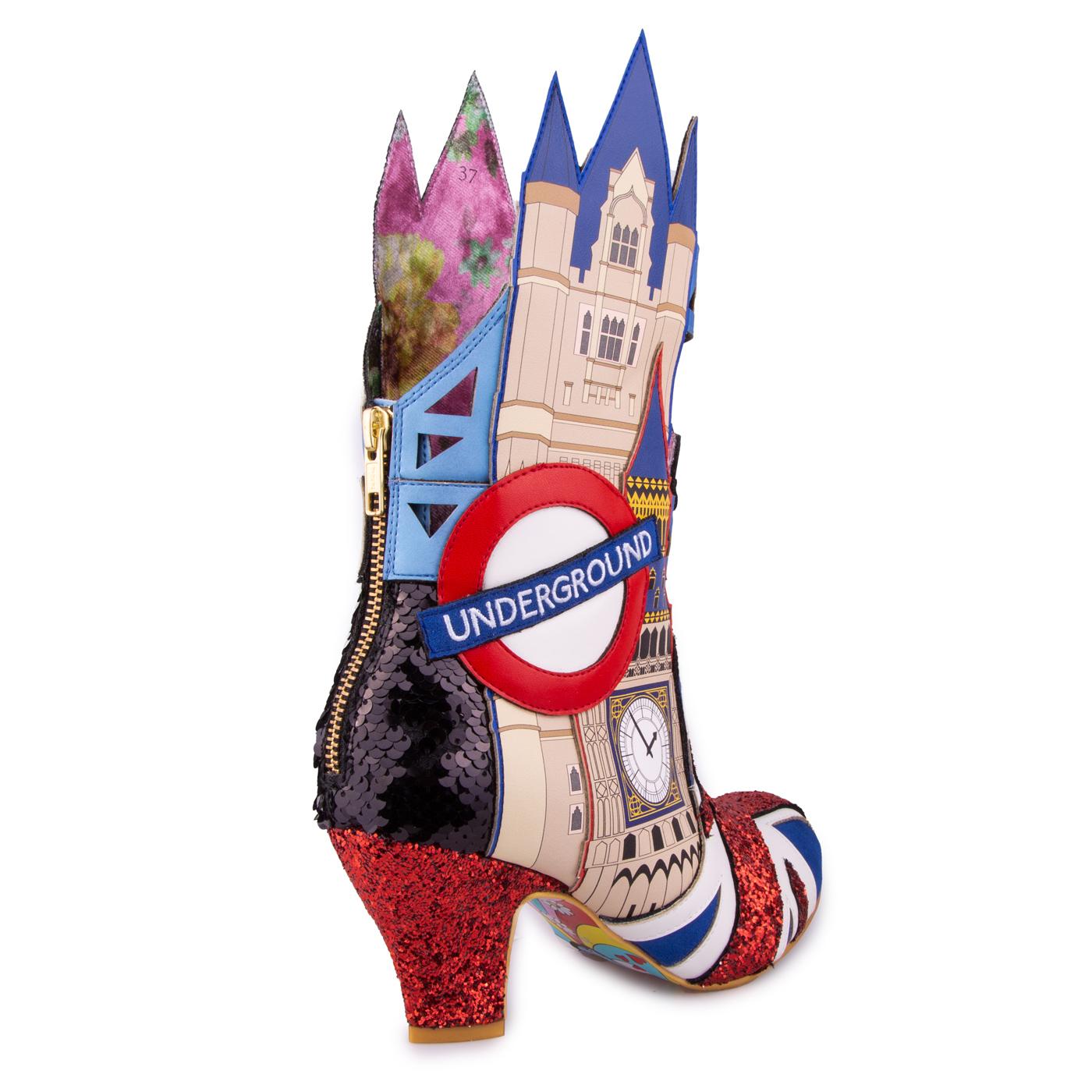 IRREGULAR CHOICE Big Day Out London Theme Boots
