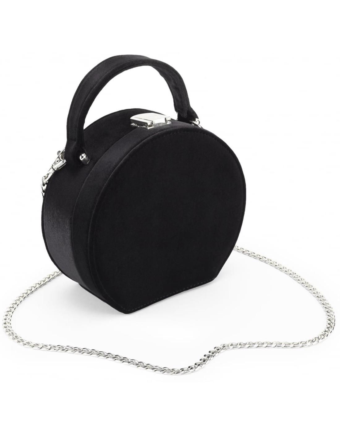 Oracle JOE BROWNS Vintage Velvet Box Handbag Black