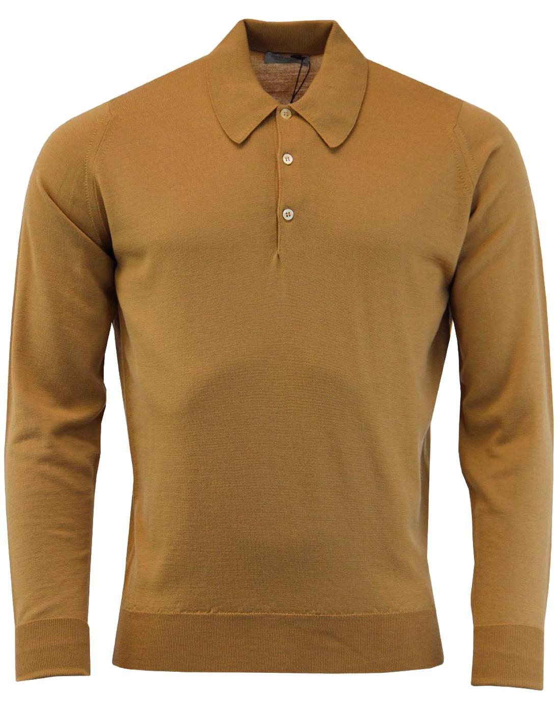 Dorset JOHN SMEDLEY Made in England Knitted Polo C