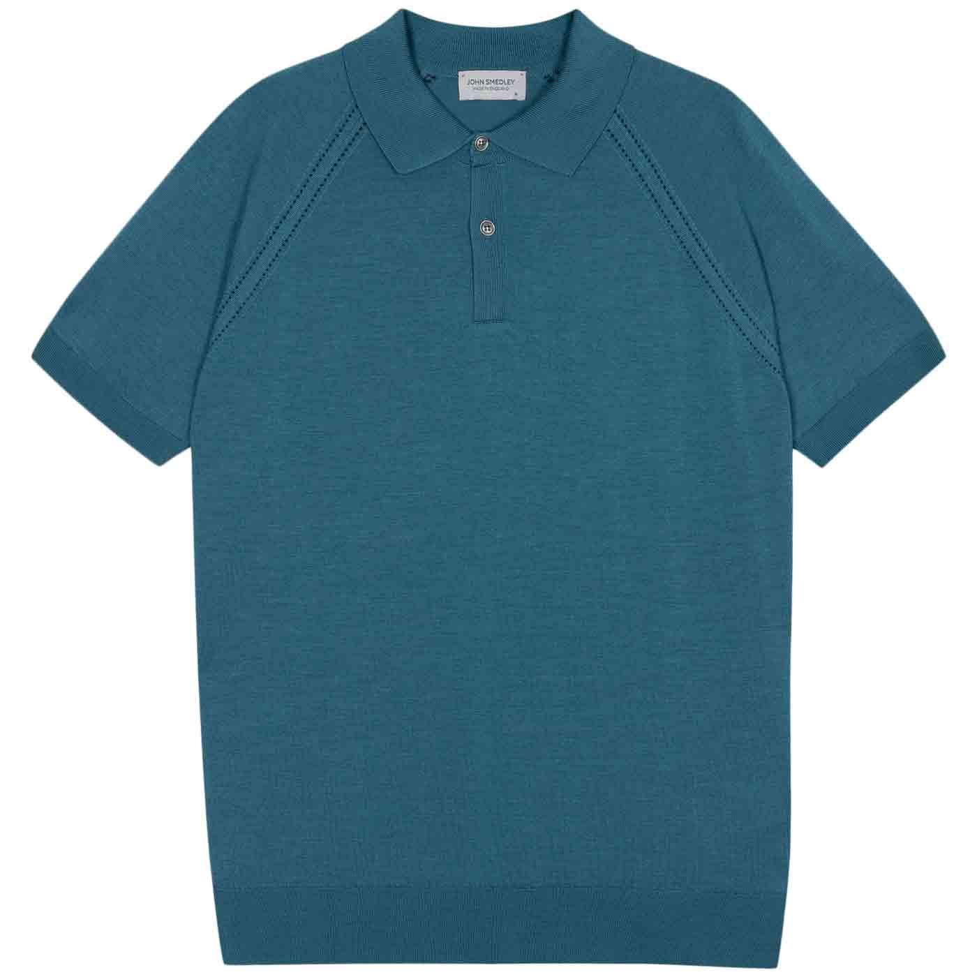 Hanwell John Smedley Tipped Raglan Polo Shirt EB