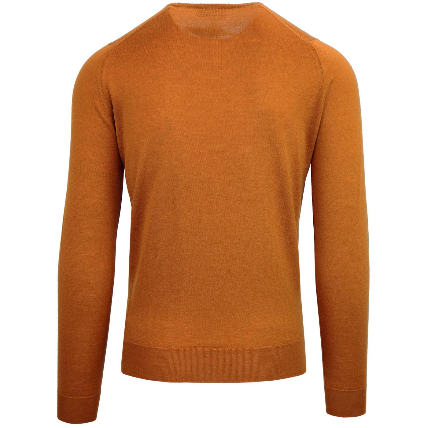 JOHN SMEDLEY Lundy Made in England Jumper Bronze