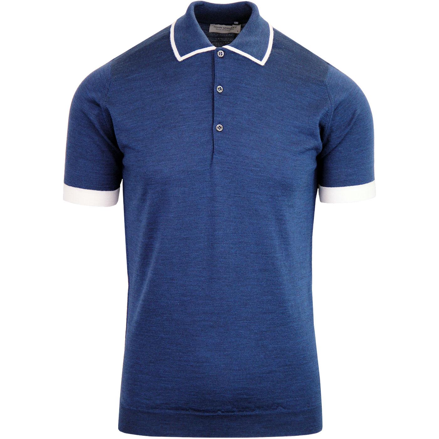 Nailsea JOHN SMEDLEY Men's Mod Tipped Polo Shirt I