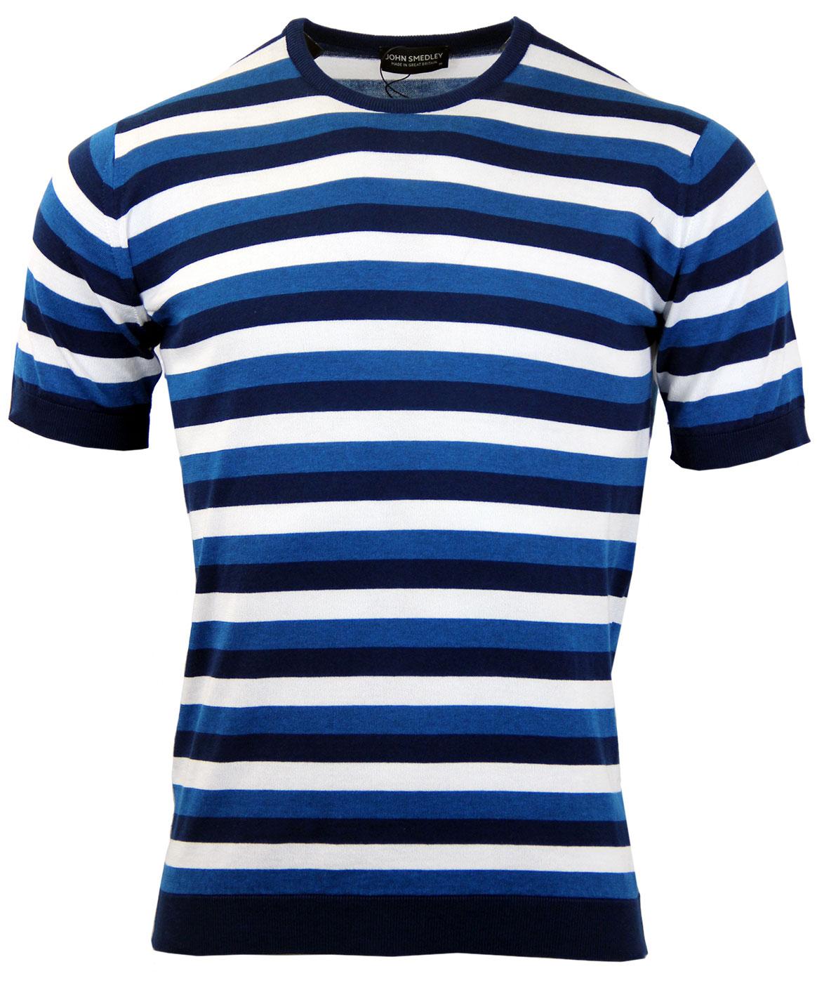 Jetty JOHN SMEDLEY Retro Mod Stripe Knit T-shirt