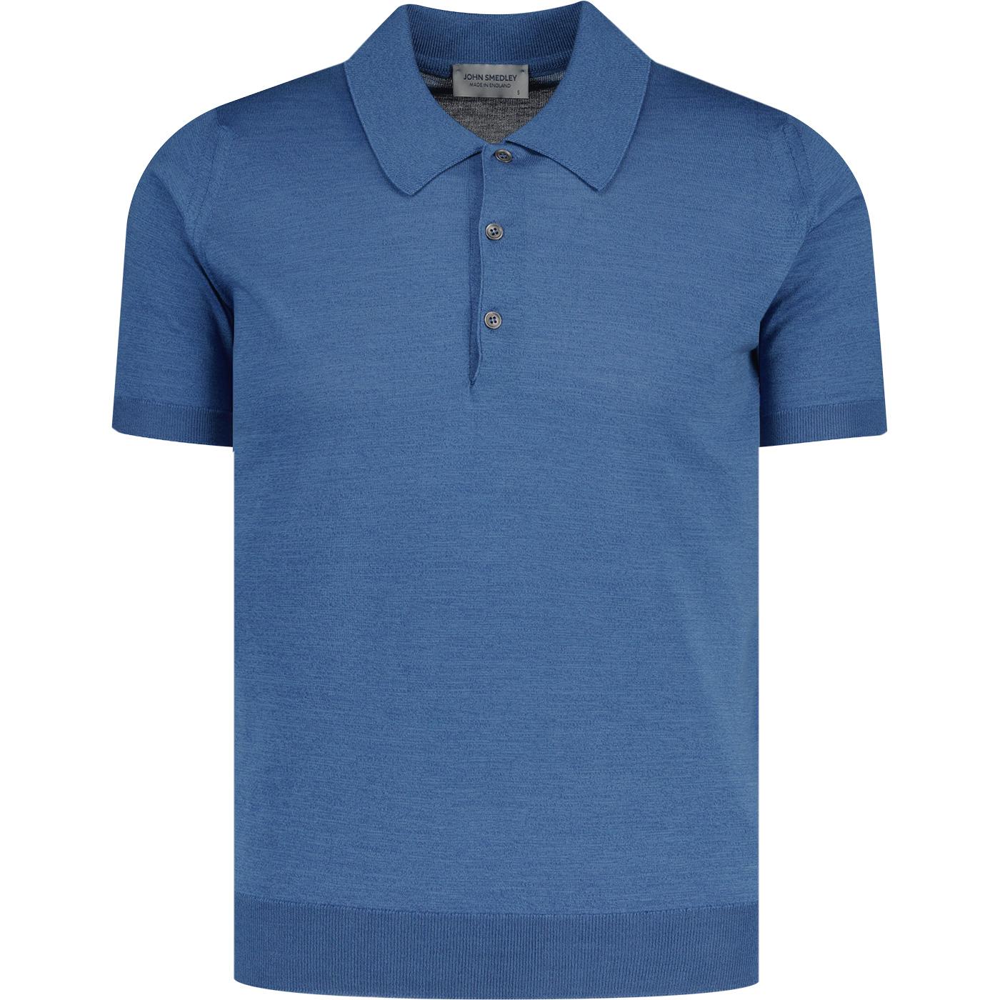 Peaks John Smedley Anglo Indian Gauze Polo Shirt O