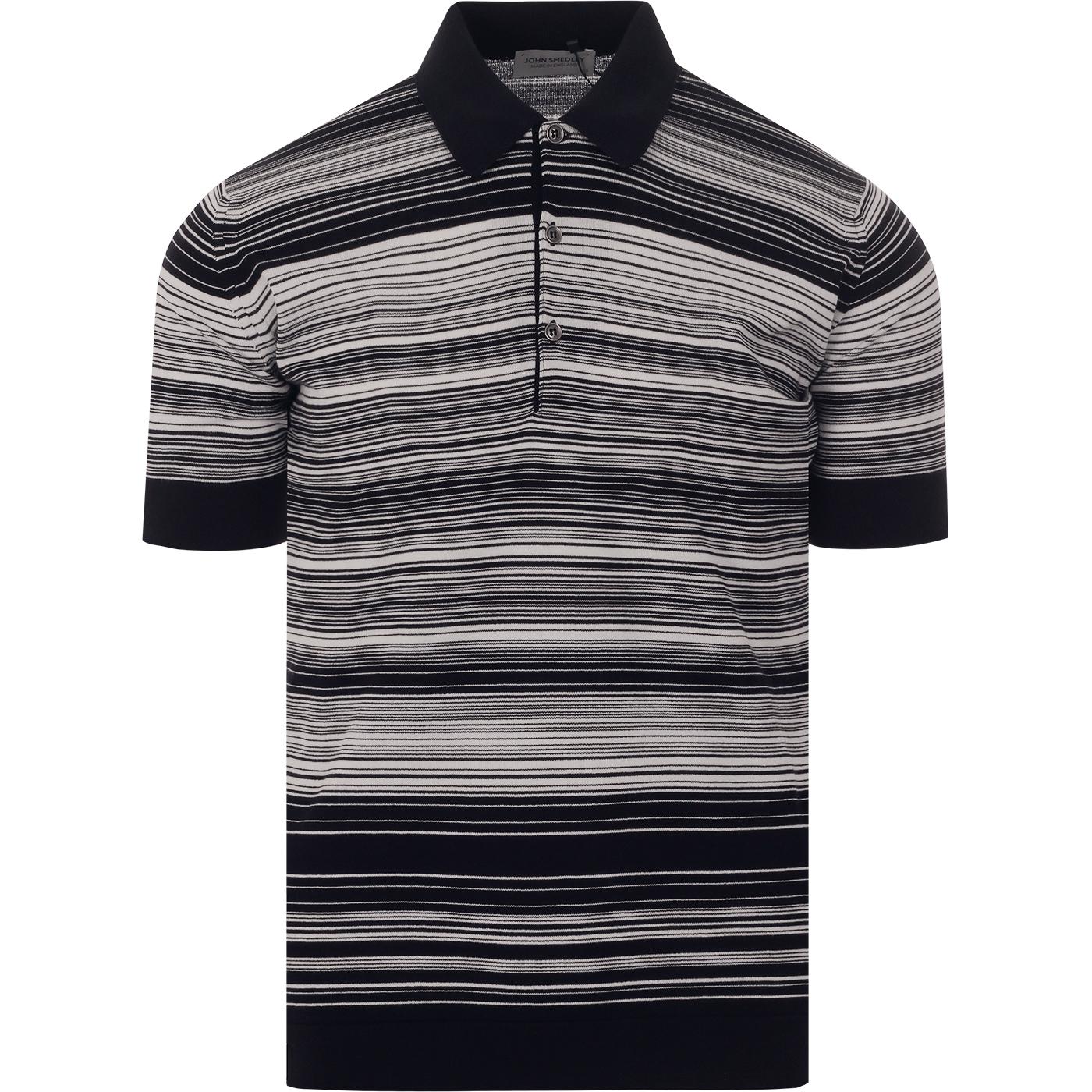 Timber JOHN SMEDLEY Made in England Stripe Polo N