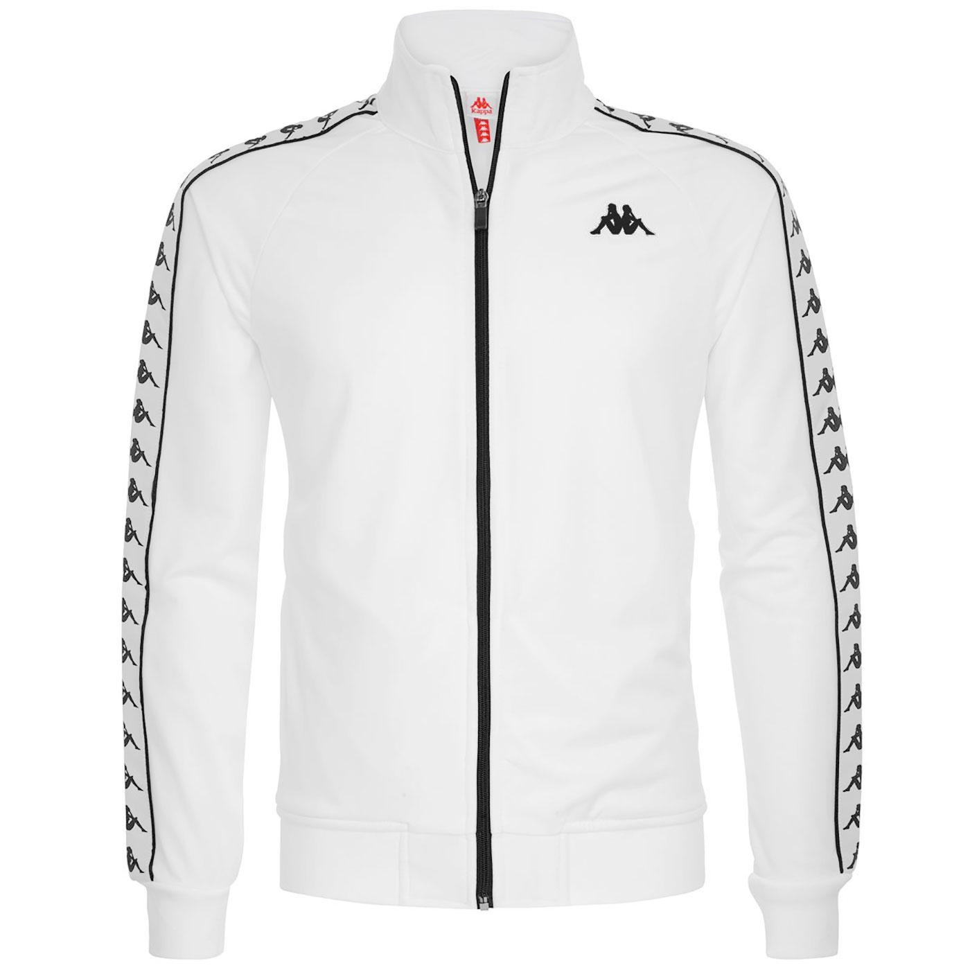 white kappa track jacket