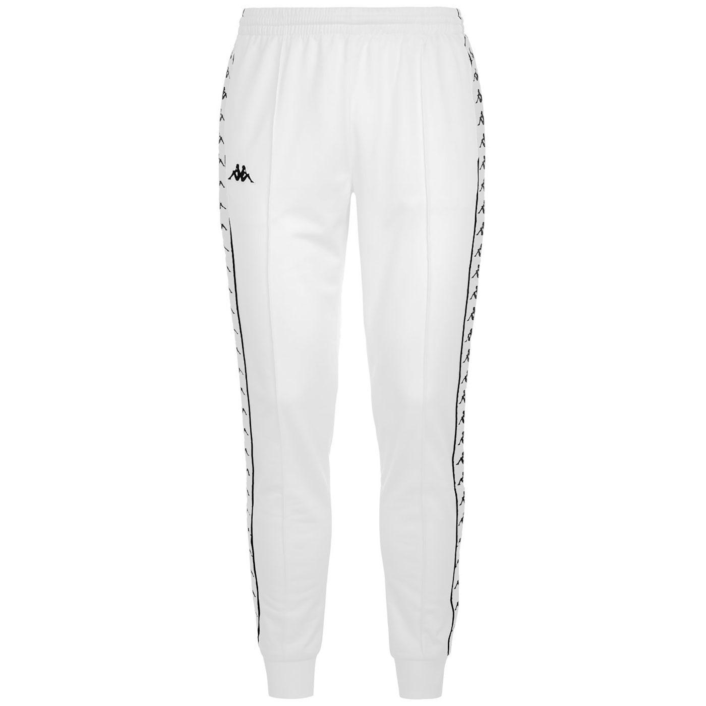 black and white tracksuit bottoms