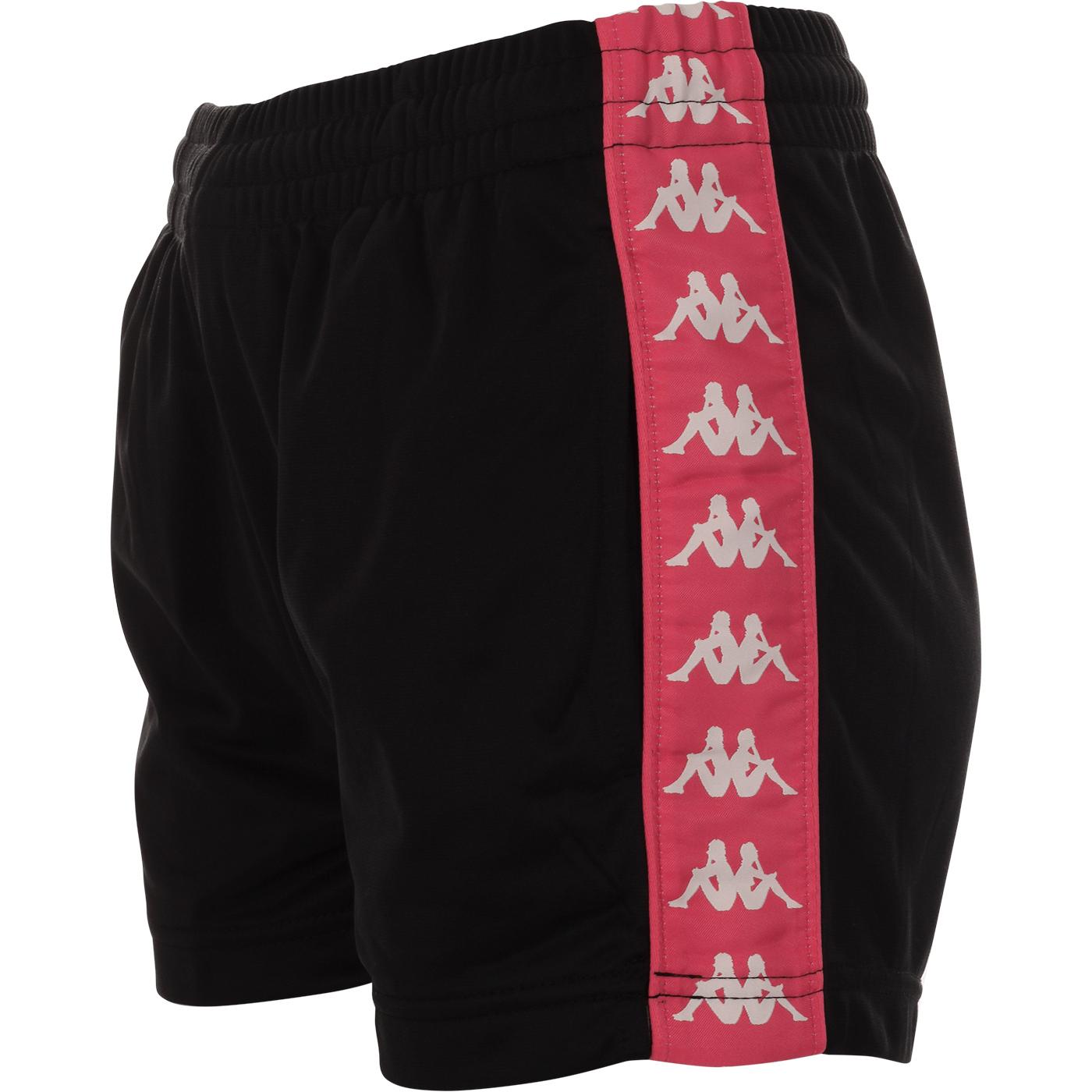 KAPPA Ladytread 222 Banda Women's Shorts in Black/Red
