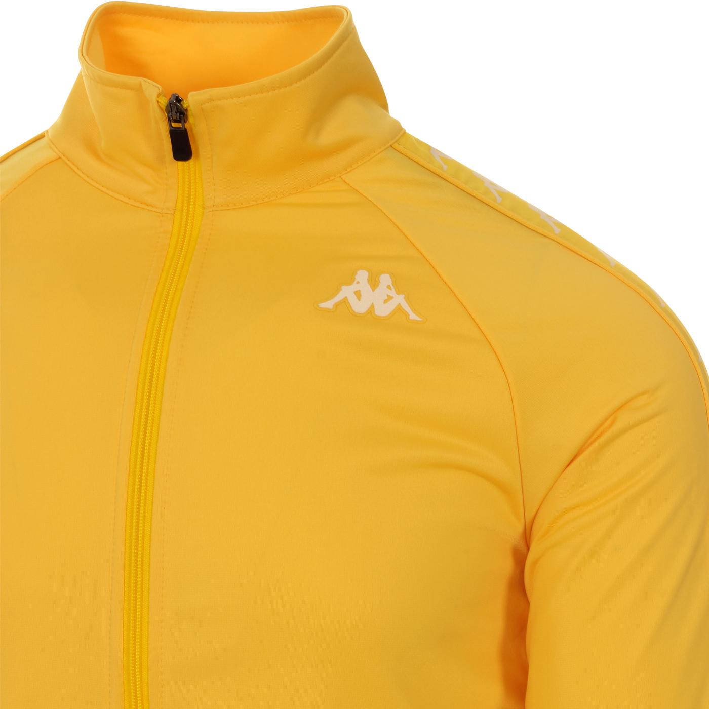 yellow kappa track jacket