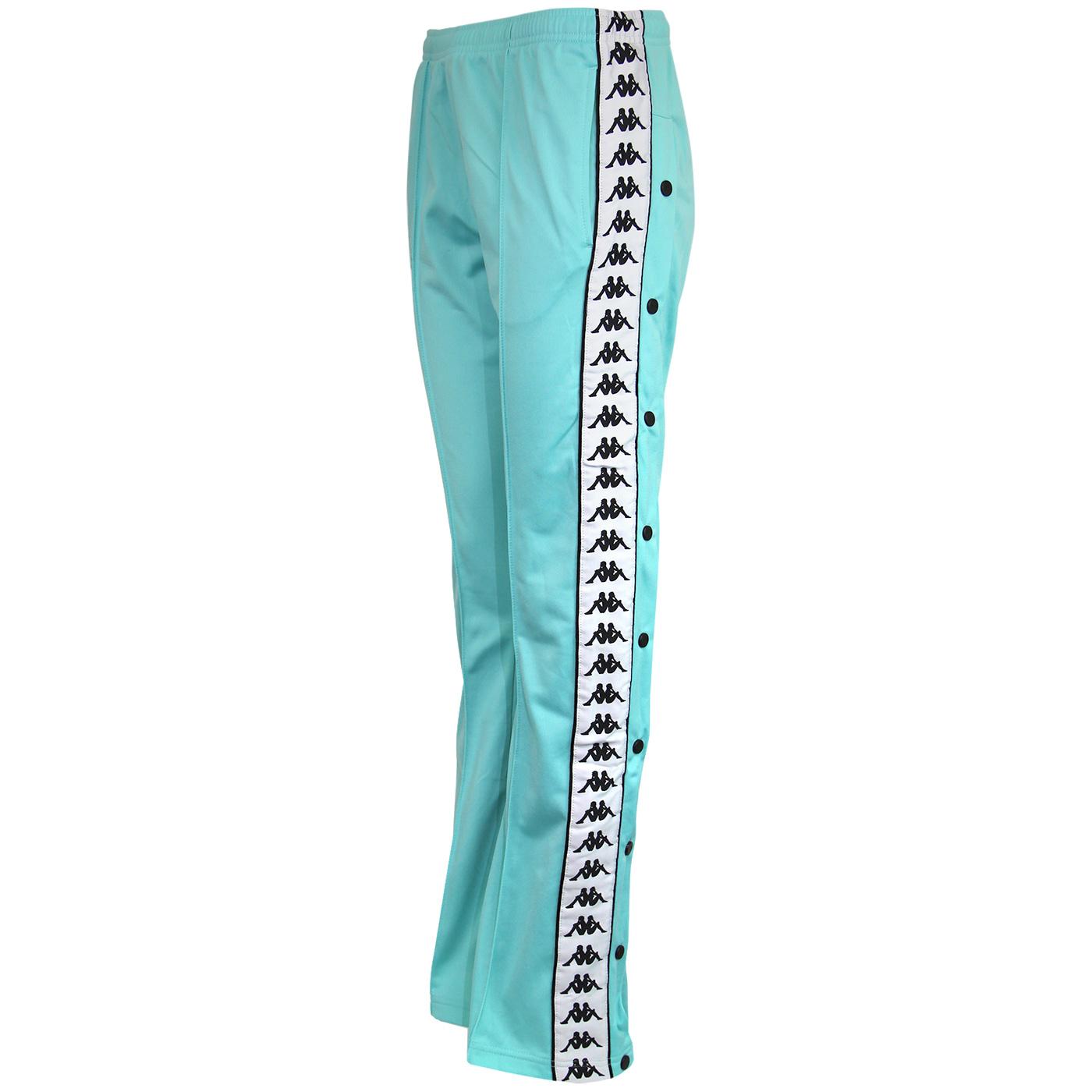 delvist Hound miste dig selv KAPPA 'Astoria Banda' Women's Snap Track Pants Turquoise
