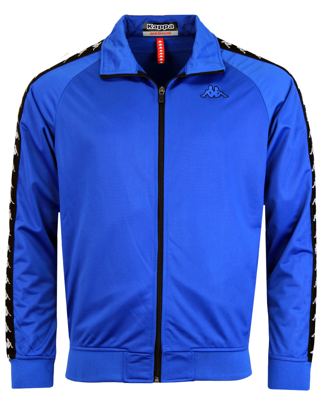 kappa track jacket blue