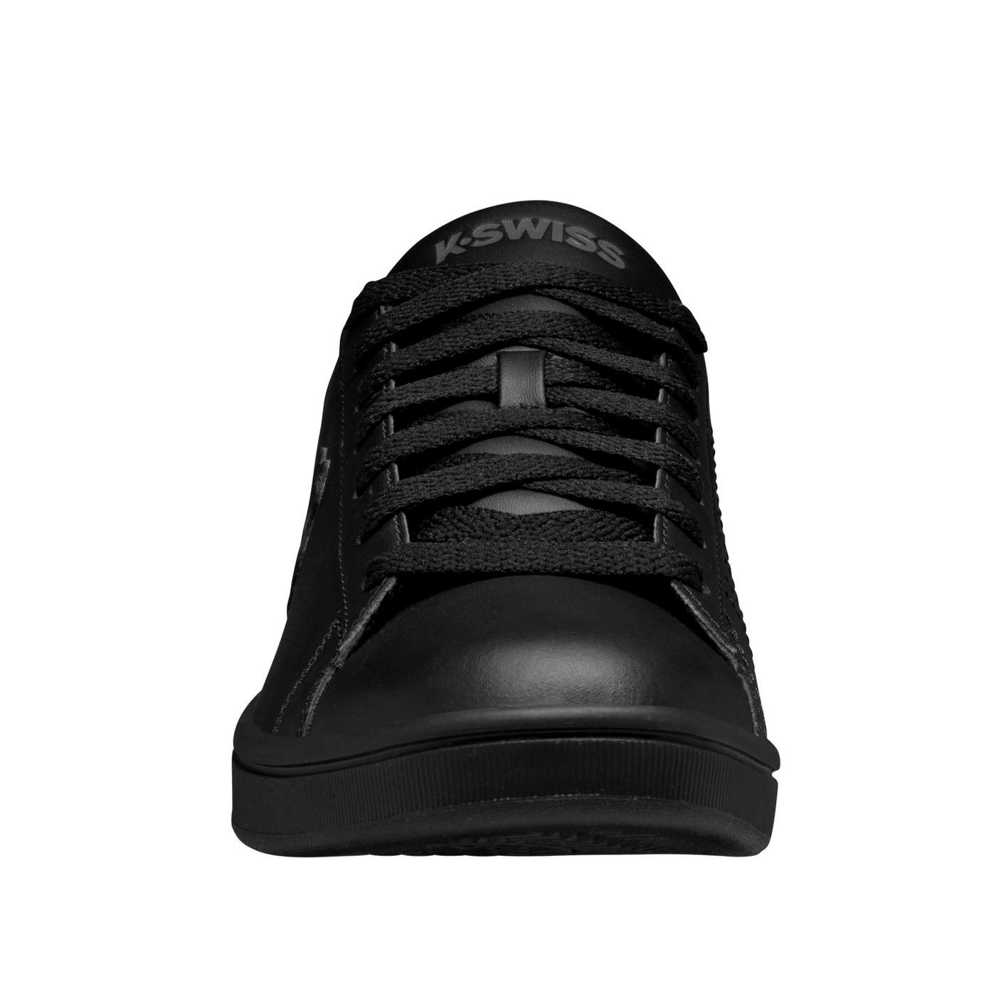 K-SWISS Court Shield Retro Men's Tennis Trainers in Black