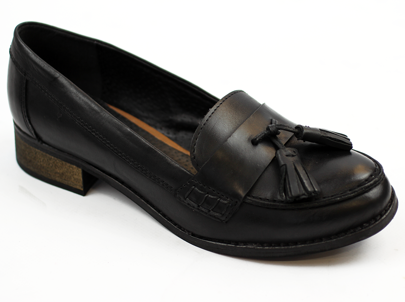 Devulge LACEYS Womens Retro 60s Tassel Loafers (B)