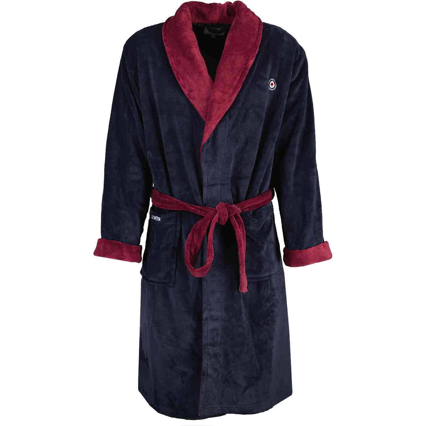 Lambretta Clothing Luxury Mod Target Dressing Gown