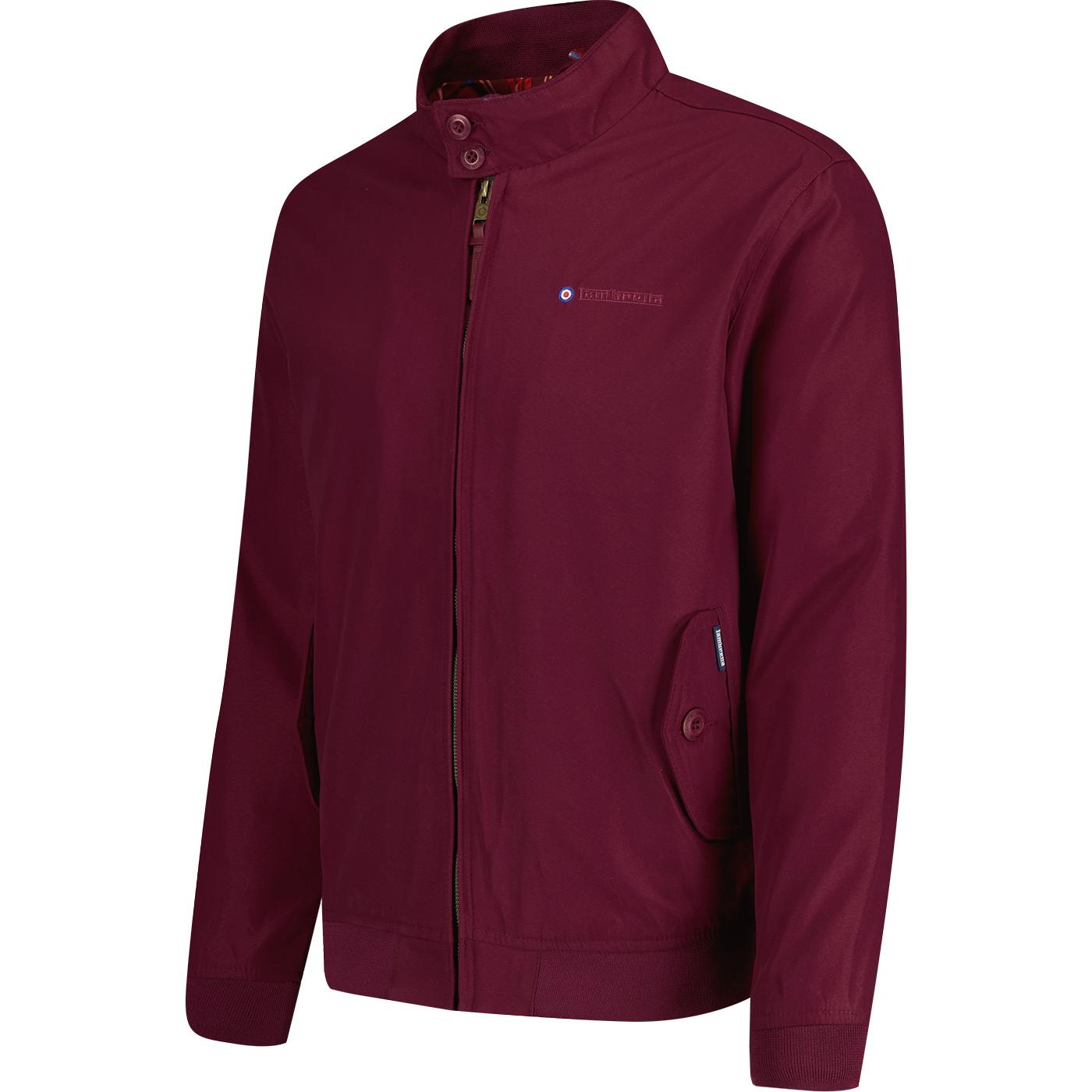 Baracuta g9 store burgundy