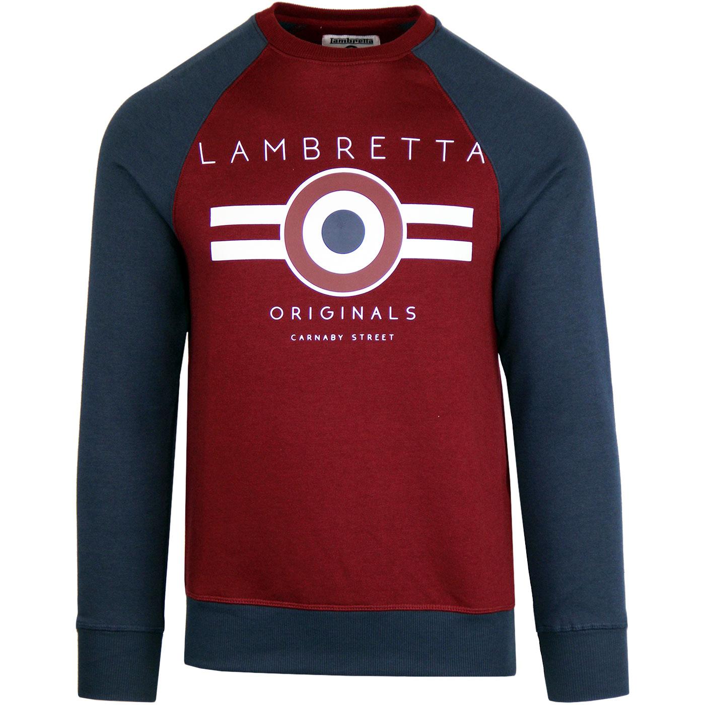 Womens Sweater Vespa Lambretta jumper The Jam Simple Mod Target Scooter Mens