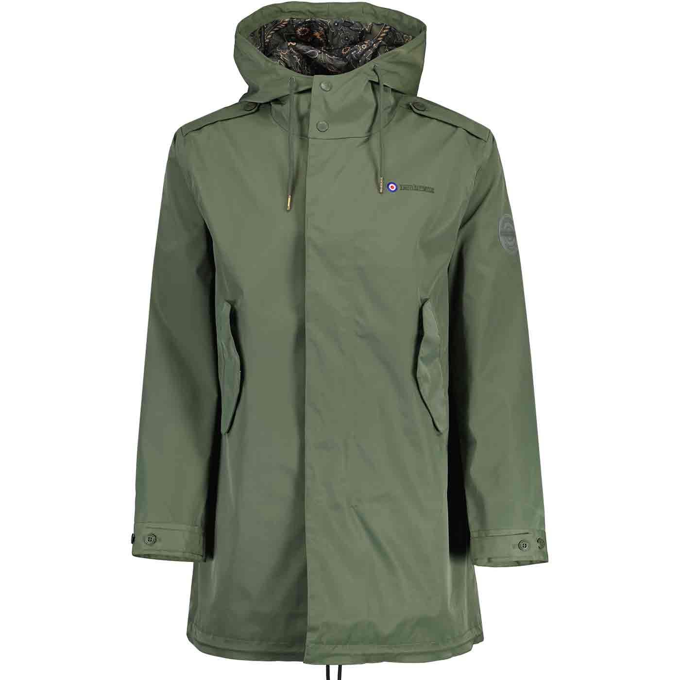 Lambretta Clothing Waterproof Mod Fishtail Parka 