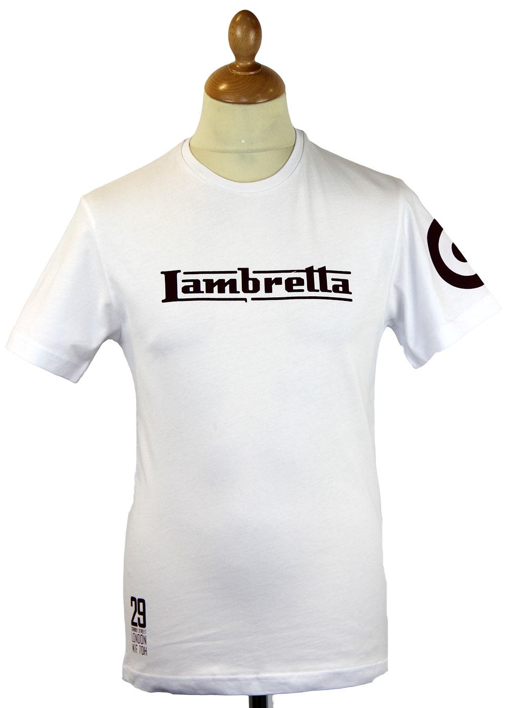 LAMBRETTA Mod Target Sleeve Retro Logo T-shirt (W)