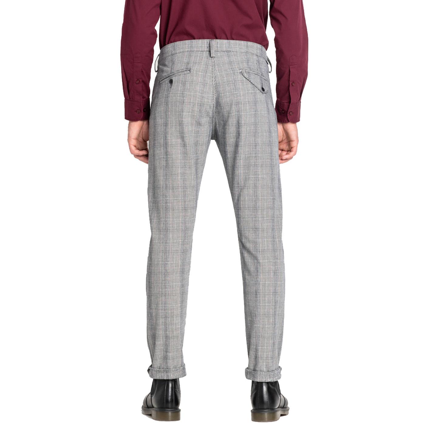 LEE JEANS Men's Prince Of Wales Check Chino Trousers