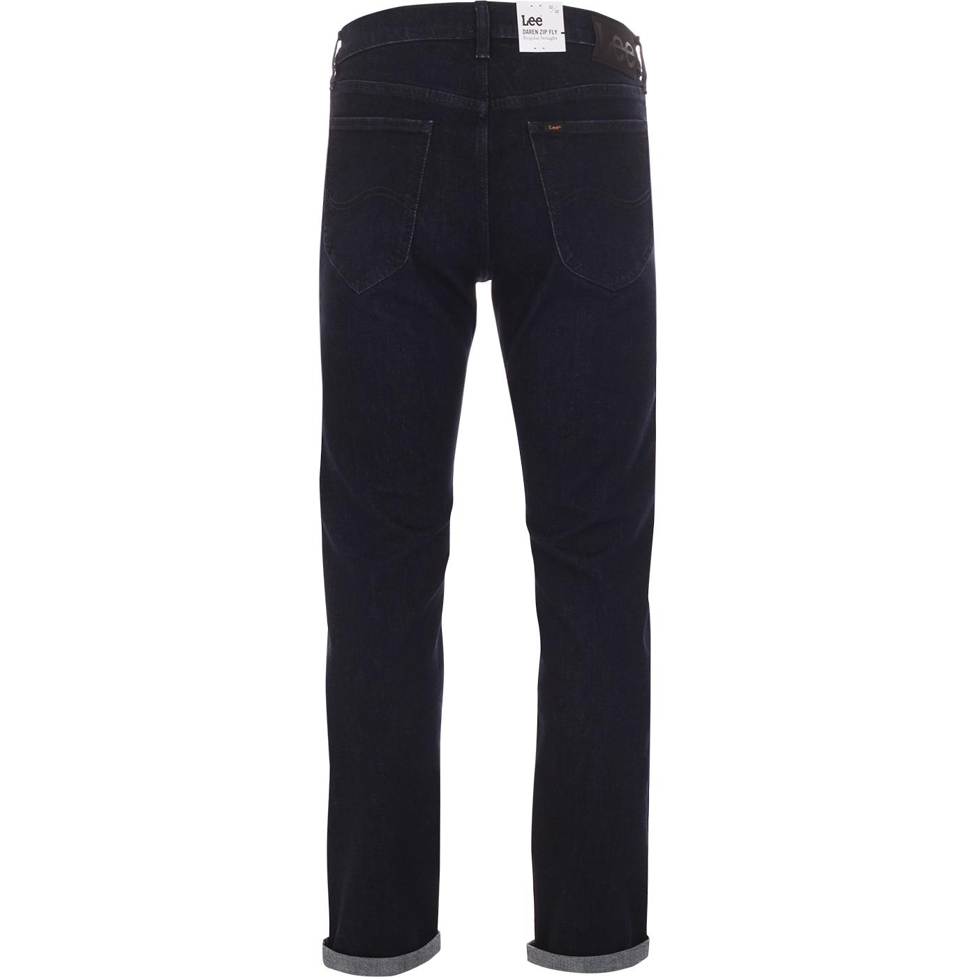 LEE Daren Regular Fit Retro Mod Denim Jeans in Dark Park