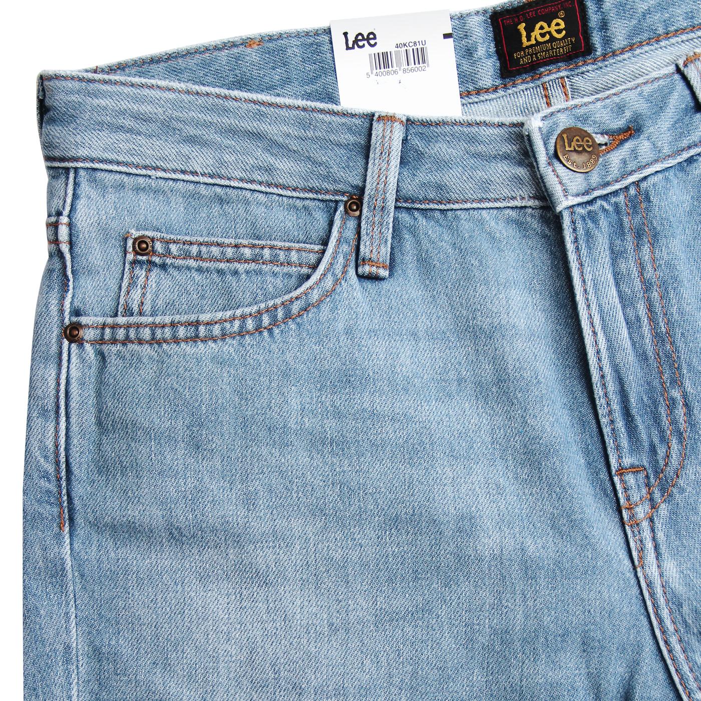 LEE Elly High Waist Slim Straight Denim Jeans in Flick Light