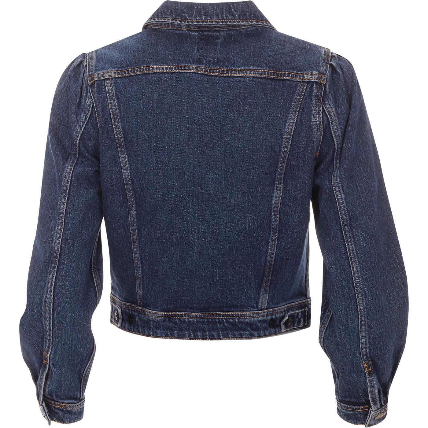 LEE Retro 70s Volume Sleeve Rider Jacket in Vintage Jamie LEE Retro 70s Volume Sleeve Rider Jacket in Vintage Jamie