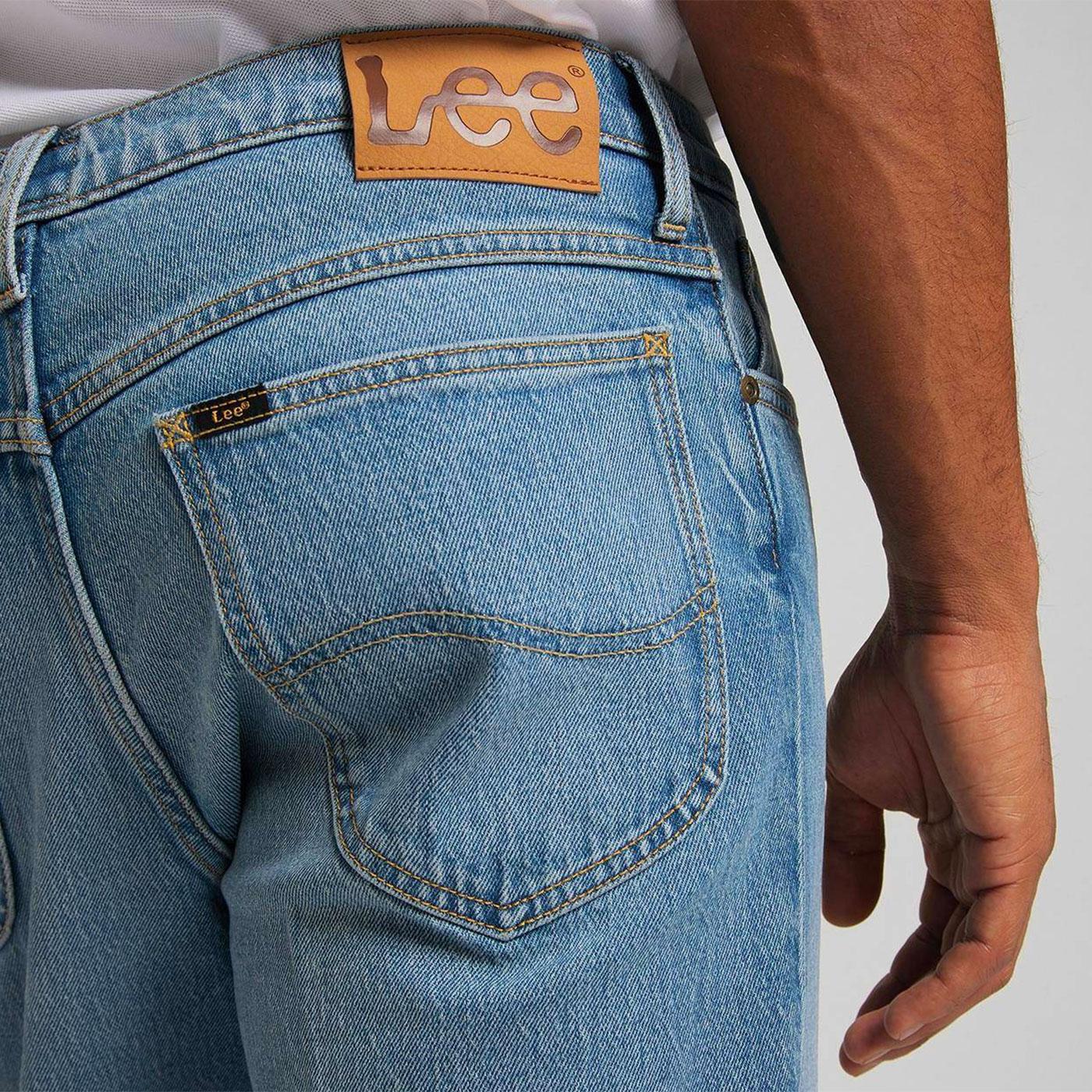 LEE JEANS Eden Men's Retro Cropped Jeans in Mid Soho