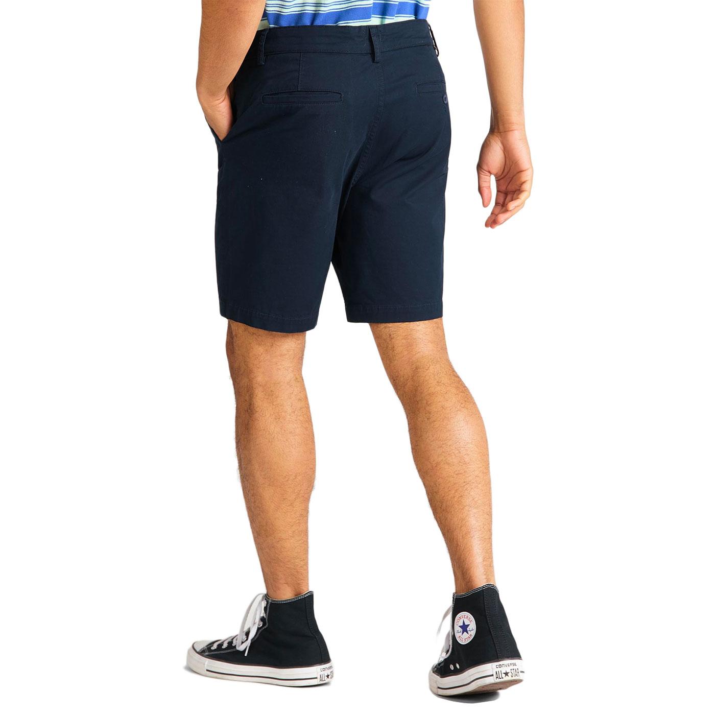 LEE JEANS Men's Retro Slim Fit Chino Shorts in Navy
