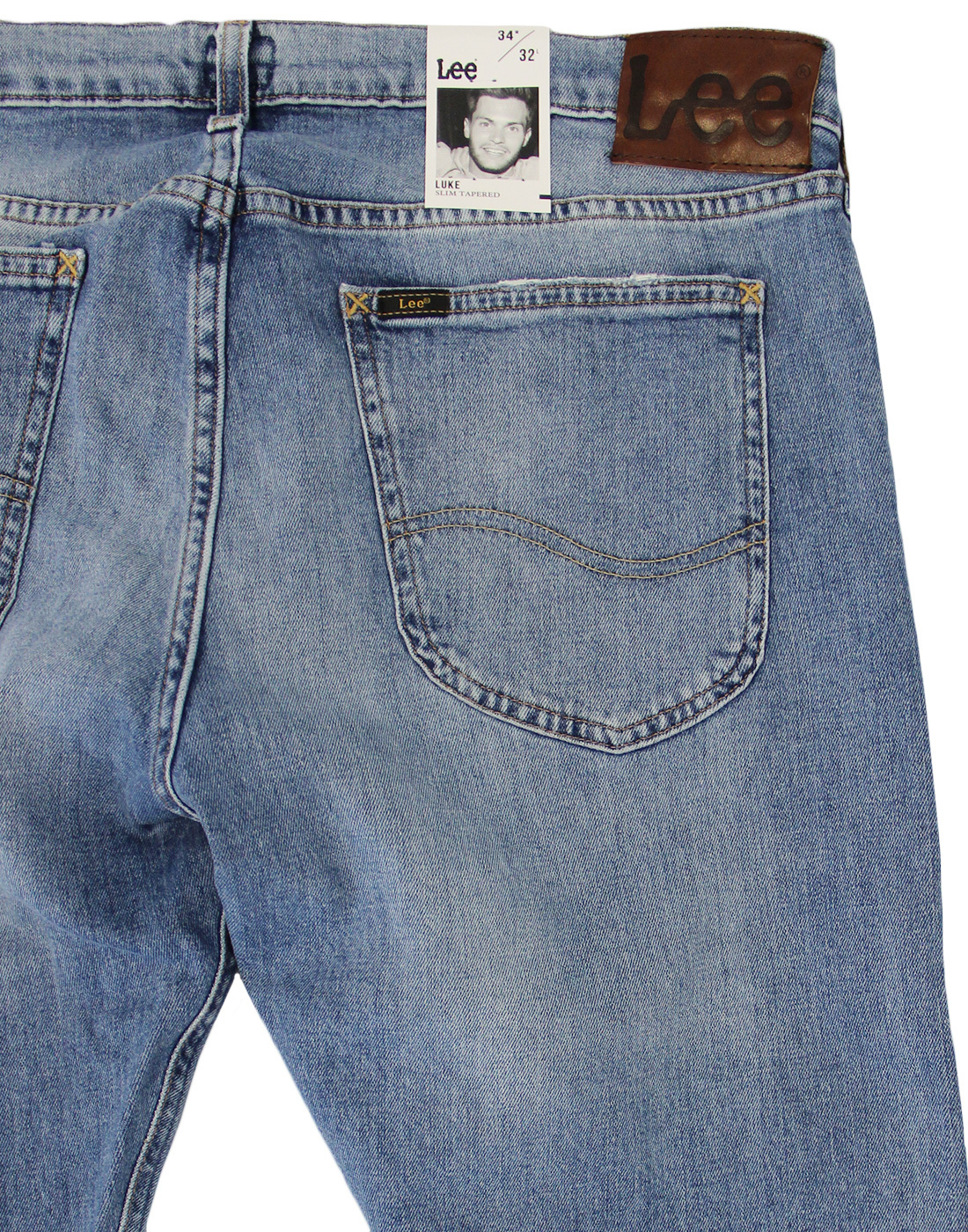LEE Luke Slim tapered Light Shade Denim jeans