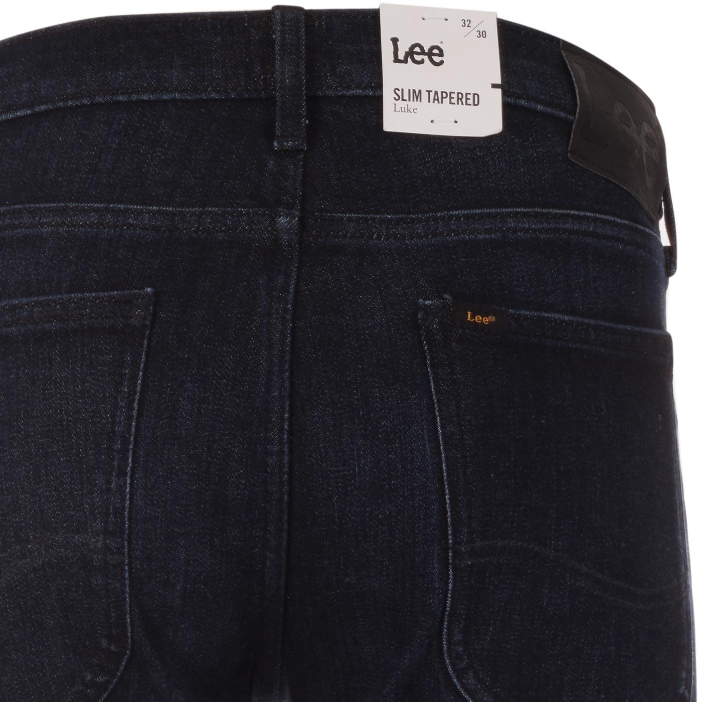 Luke LEE JEANS Retro Slim Tapered Jeans Dark Tonal Park