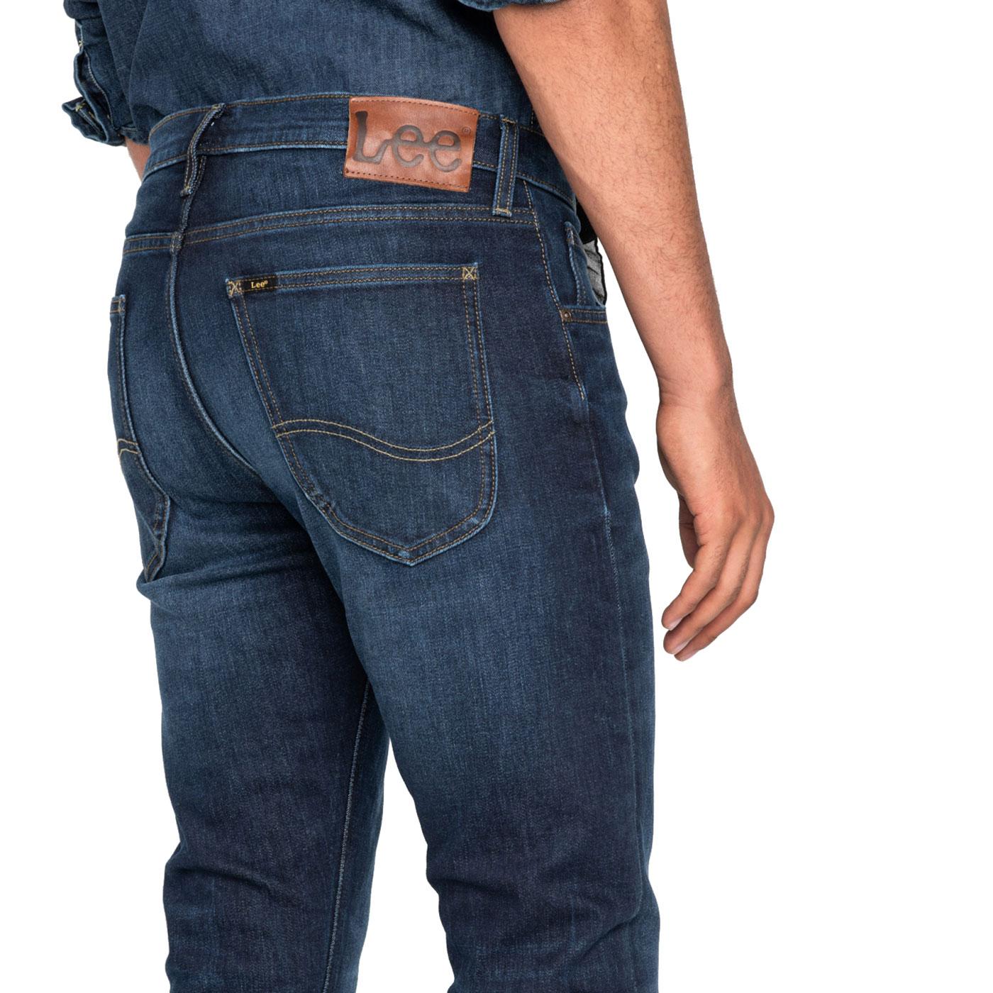 Jeans Hombre Lee Luke Power Stretch Azul Oscuro Slim Fit 