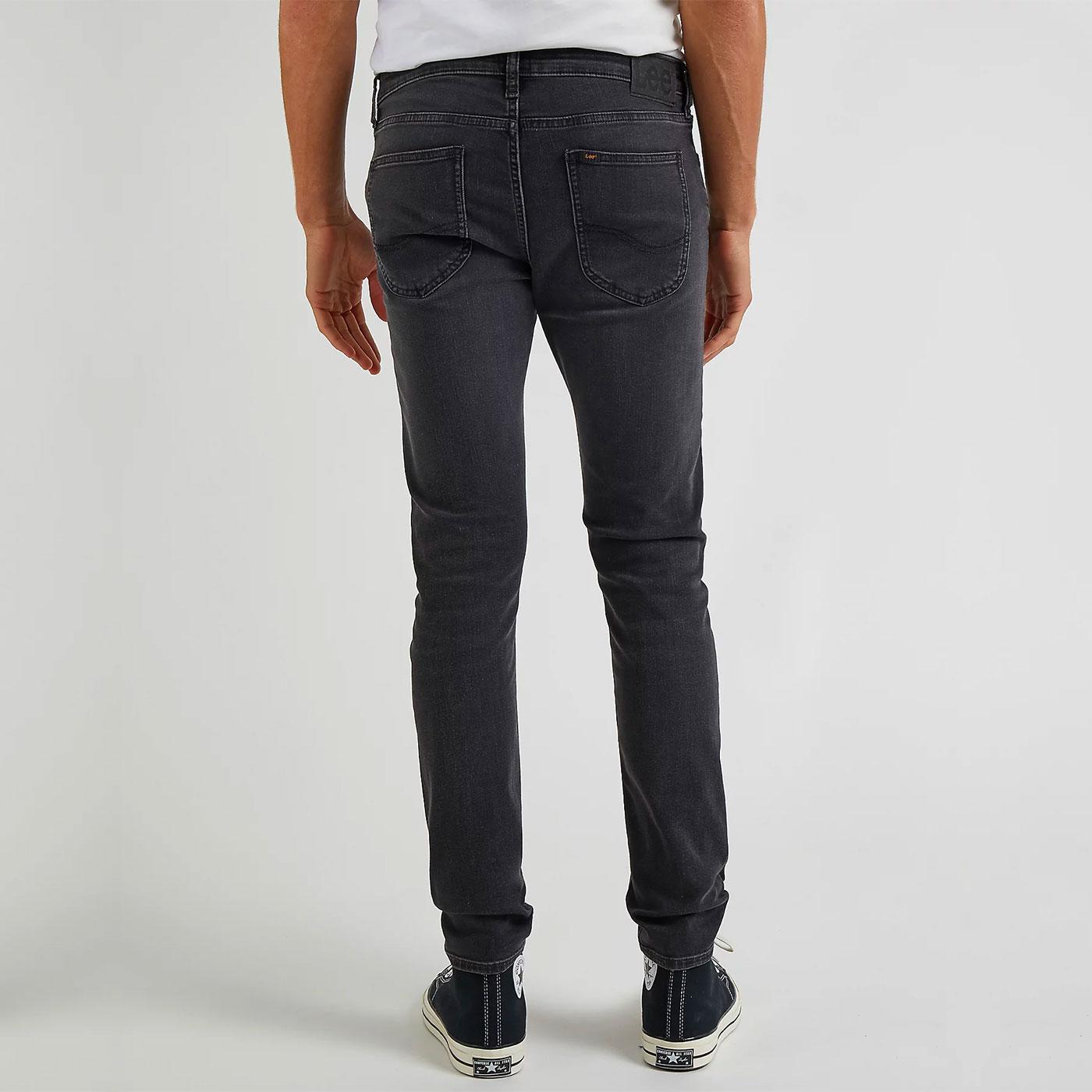 Lee Malone Retro Skinny Denim Jeans In Dark Side Of The Moon