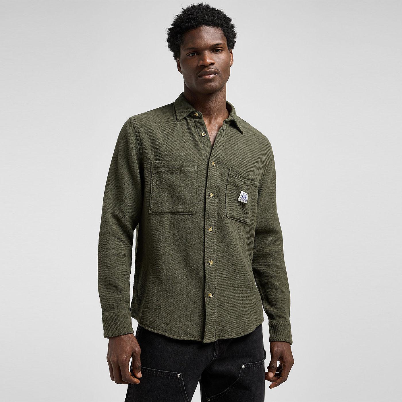 Lee Jeans Retro Relaxed Twill Workwear Shirt 2.0