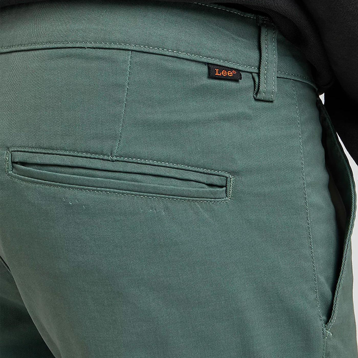 LEE JEANS Retro Slim Fit CHETOPA Twill Chinos in Fort Green
