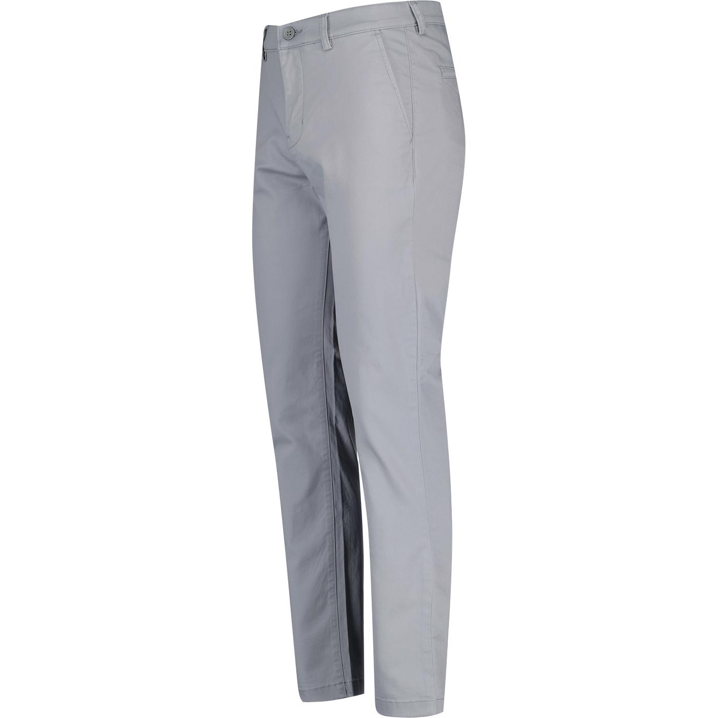 LEE JEANS Retro '50s Slim Fit CHETOPA TWILL Chinos in Grey